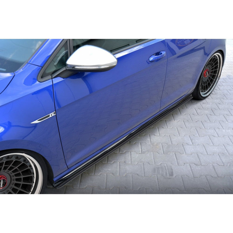 Maxton Design - RACING SIDE SKIRTS DIFFUSERS VW GOLF 7 R / R-LINE FACELIFT
