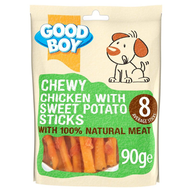 Good Boy Chicken & SweetPot Stick 90g