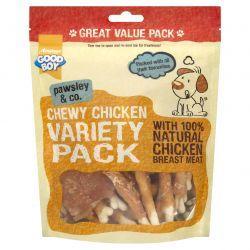 Good Boy Chewy Chicken Variety 320g - Case of 5