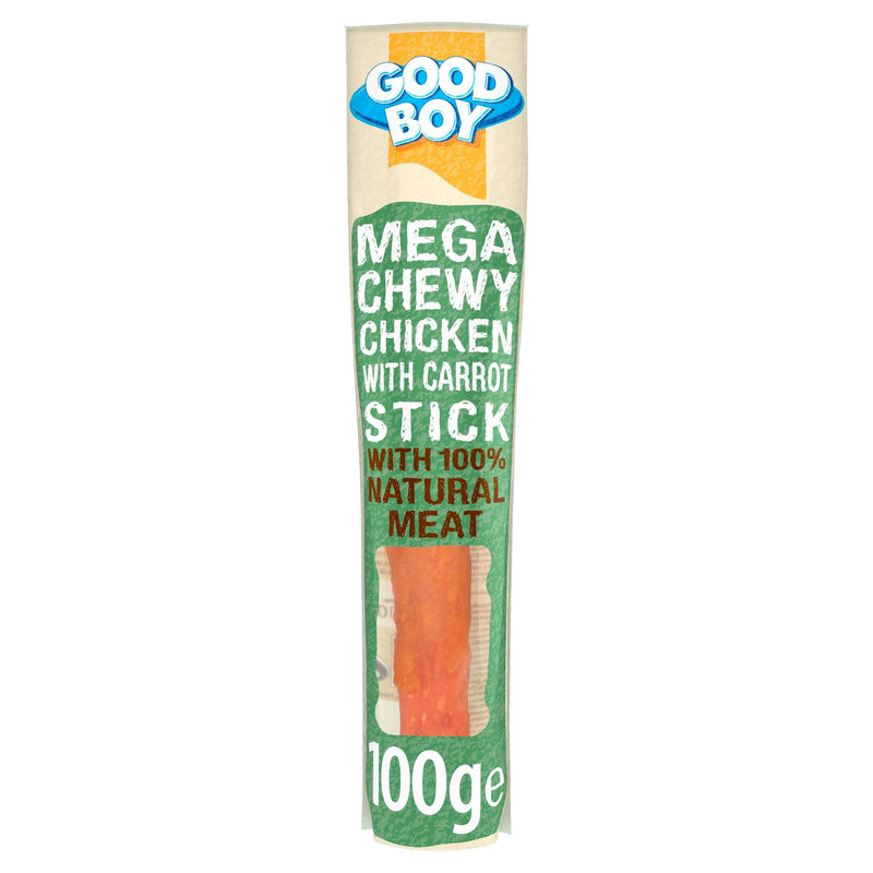 Good Boy Mega Chewy Twist Chicken and Carrot 100g - Case of 14