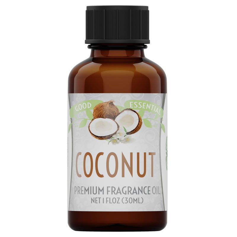 Good Essential Coconut Aromatherapy & Fragrance Oil 30ml - For Soap, Candle & Diffuser