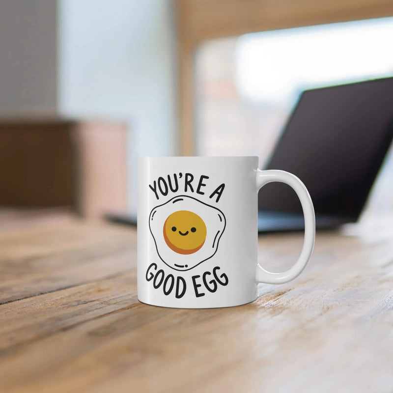 You’re a Good Egg – Uplifting Ceramic Mug
