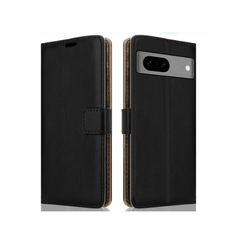 Google Pixel 7 Pro Book Flip Case Leather Wallet