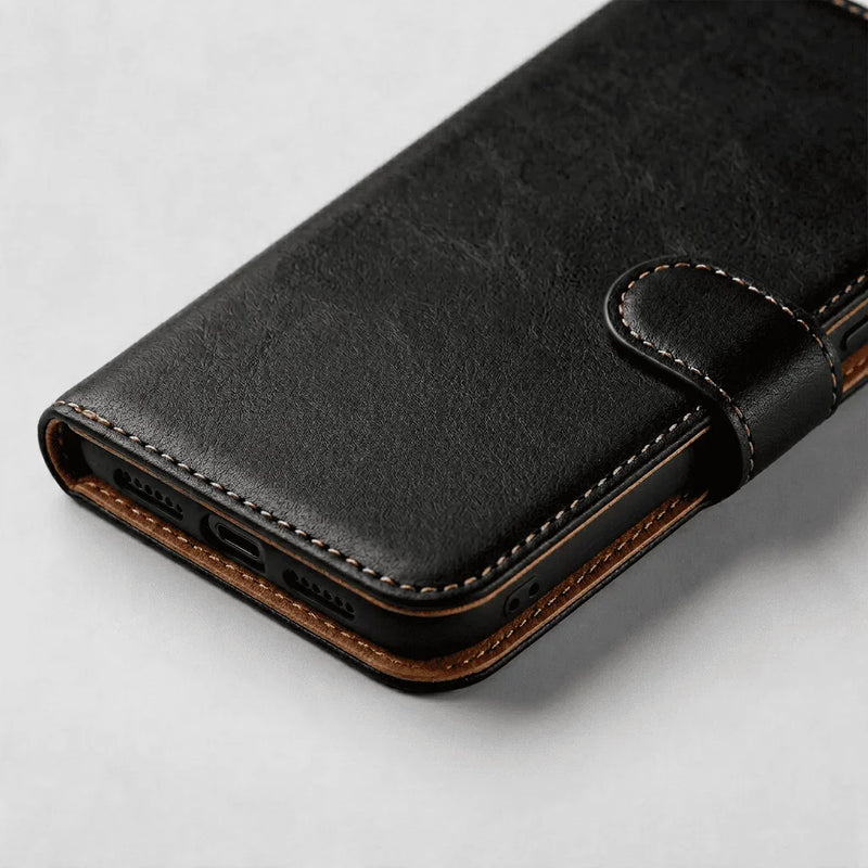 Google Pixel 6 Pro Book Flip Case Leather Wallet