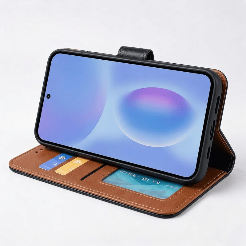 Google Pixel 11 / 10 / 10 Pro Book Flip Case Leather Wallet with Magnetic Closure