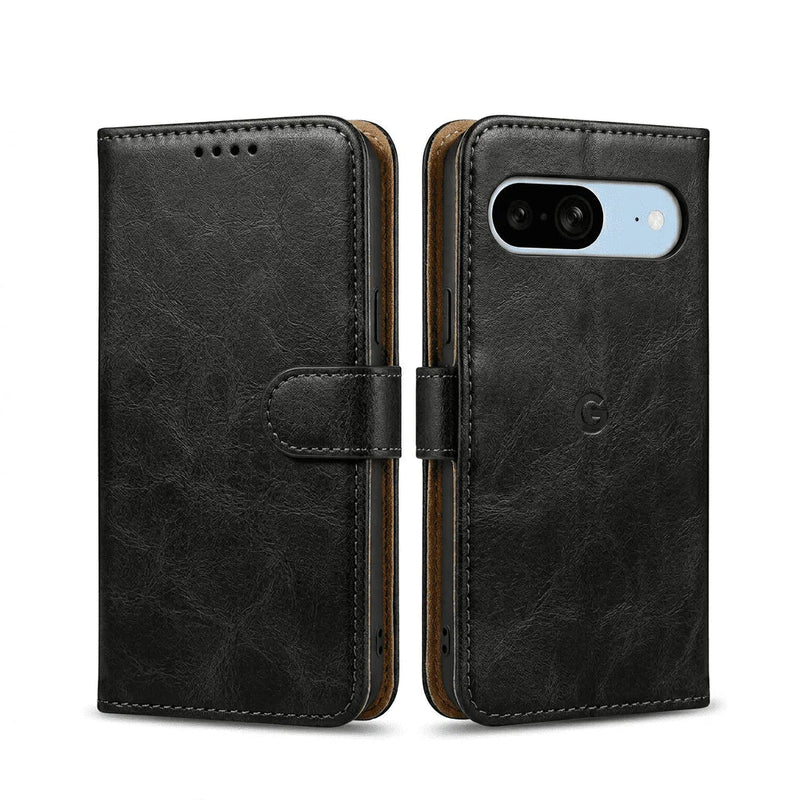 Google Pixel 7 Pro Book Flip Case Leather Wallet