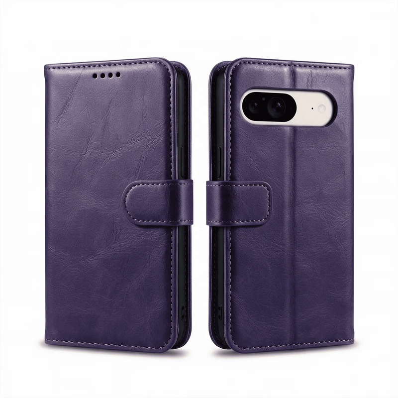 Google Pixel 10 Pro XL Book Flip Case Leather Wallet