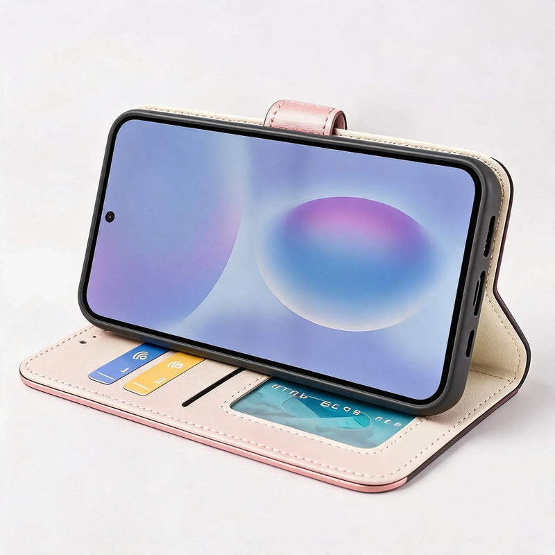 Google Pixel 11 / 10 / 10 Pro Book Flip Case Leather Wallet with Magnetic Closure