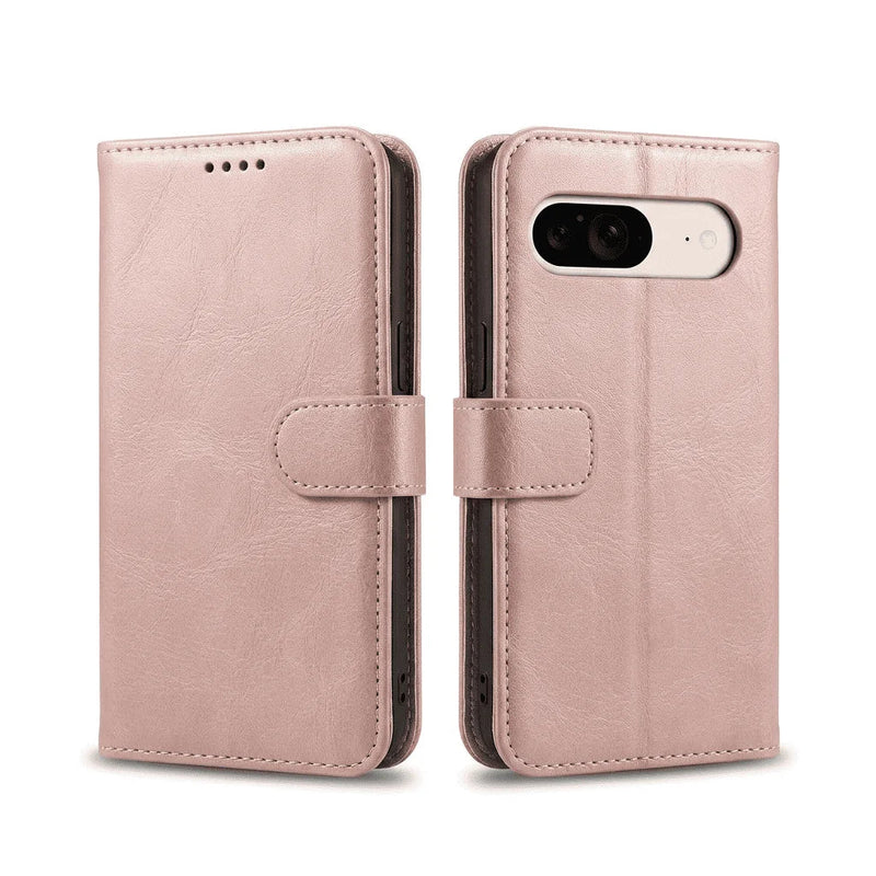 Google Pixel 8 Pro Book Flip Case Leather Wallet