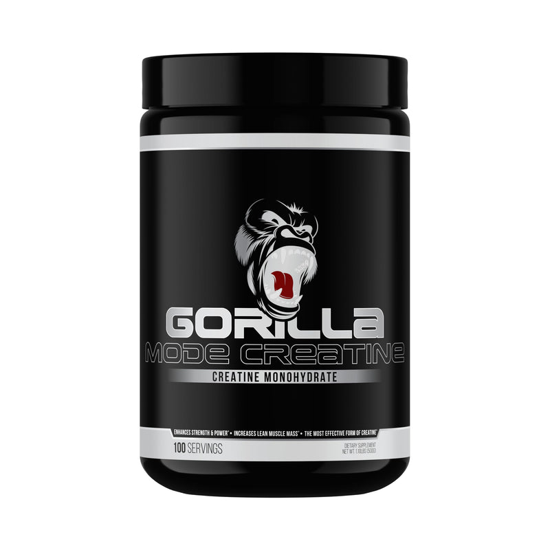 Gorilla Mind Creatine Monohydrate Micronized Powder – 5 g Serving, 100 Servings, Made in USA