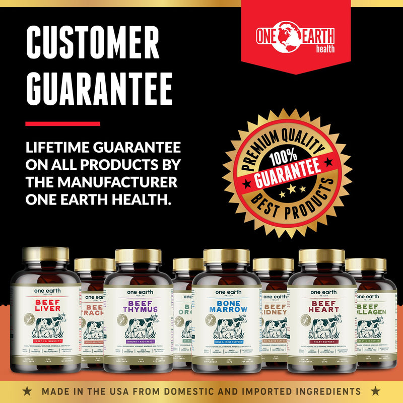 Grass Fed Beef Bone Marrow Supplement – 200 Count | New Zealand Sourced