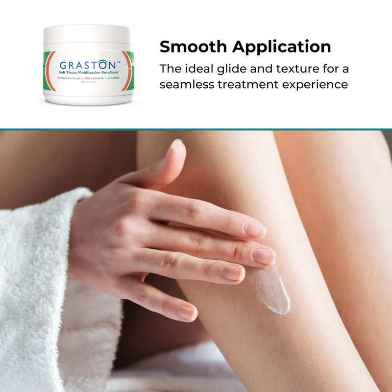 Graston Technique Arnica Soft Tissue Emollient – 4oz Jar Pro-Grade Therapy Cream for IASTM, Massage & Recovery | 3-Pack