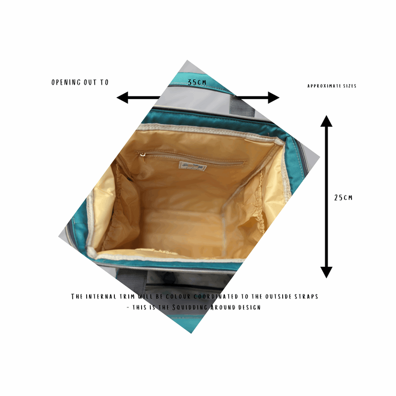 Green Baby Changing Backpack Bag - Turtle Recall