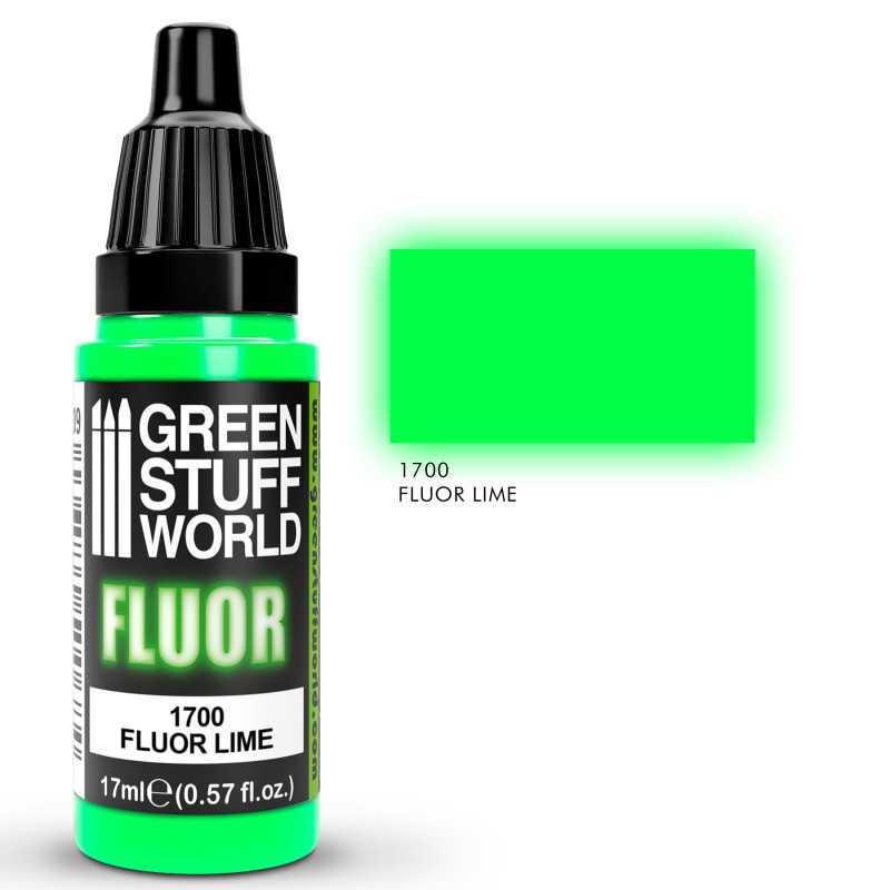 Green Stuff World Fluor Paint LIME