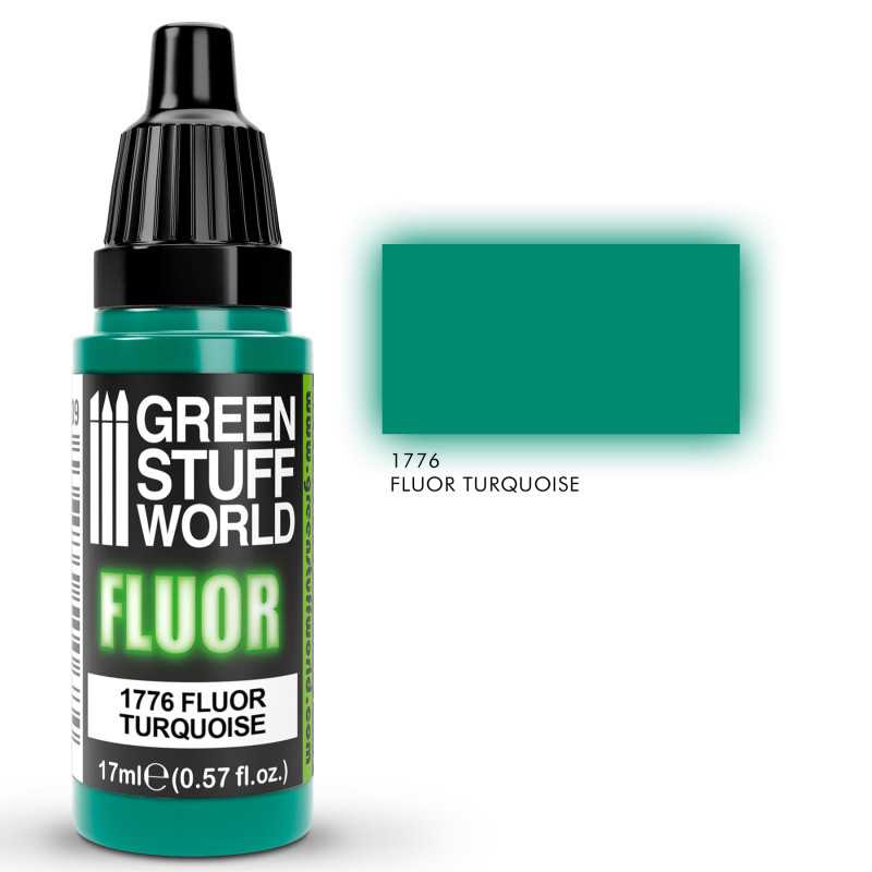 Green Stuff World Fluor Paint TURQUOISE