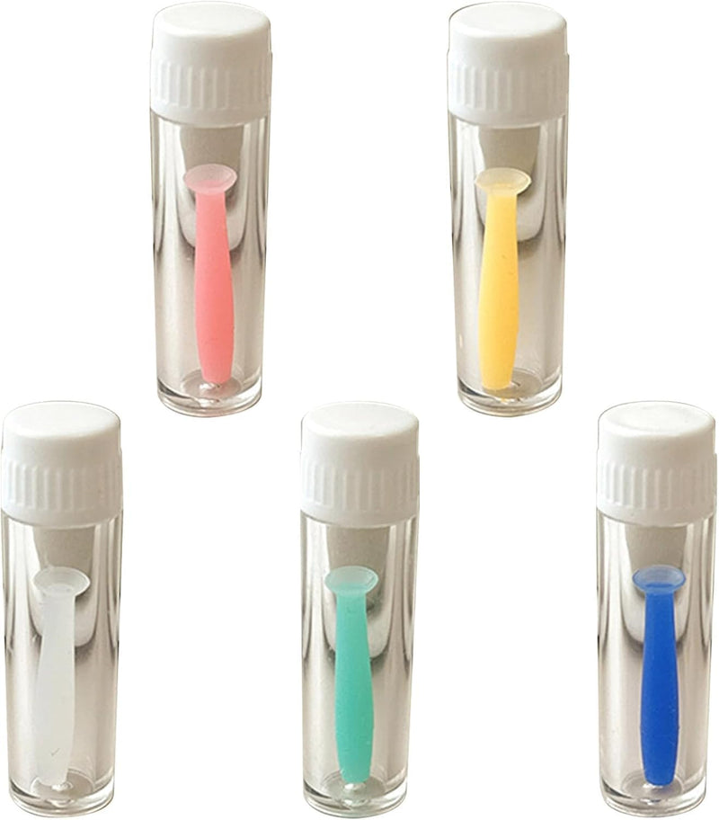 Gryshanyun Green Contact Lens Remover Tool – Silicone Plunger for Soft & Hard Lenses