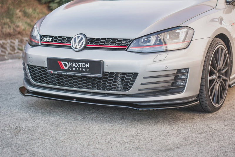 Maxton Design - Front Splitter V.2 Volkswagen Golf GTI / GTD Mk7
