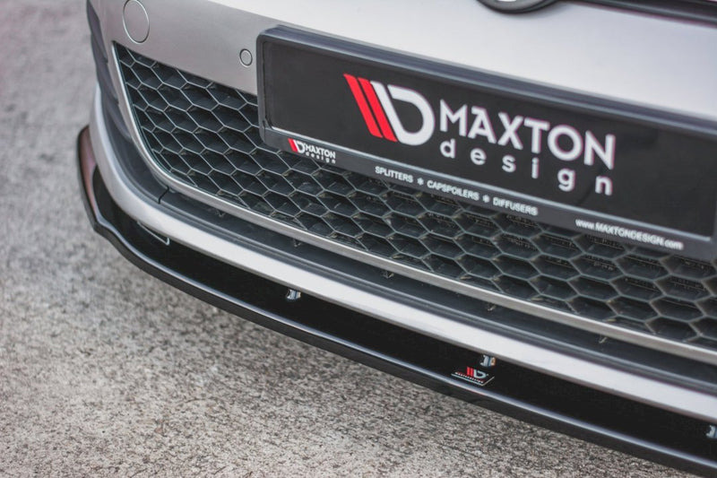 Maxton Design - Front Splitter V.1 Volkswagen Golf GTI / GTD Mk7