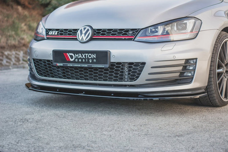 Maxton Design - Front Splitter V.1 Volkswagen Golf GTI / GTD Mk7