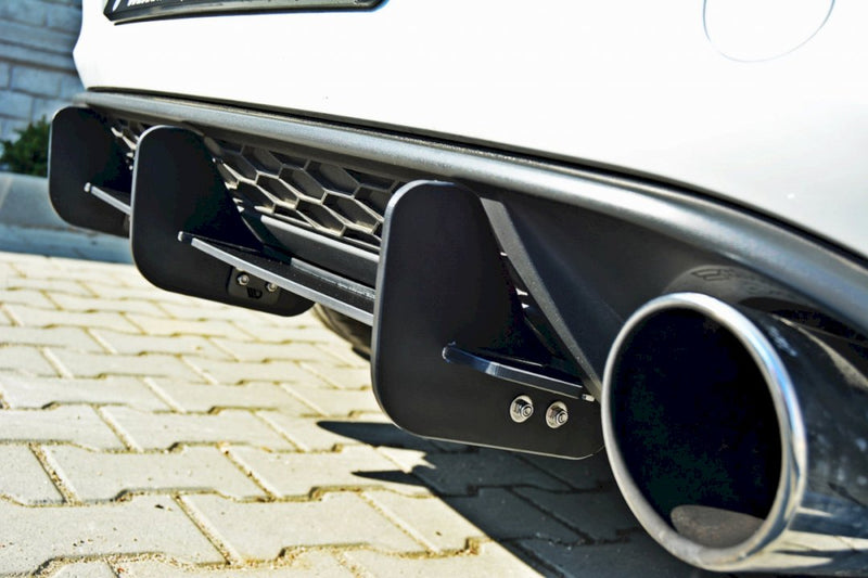 Maxton Design - Rear Diffuser & Rear Side Splitters VW GOLF MK7 Pre Facelift GTI