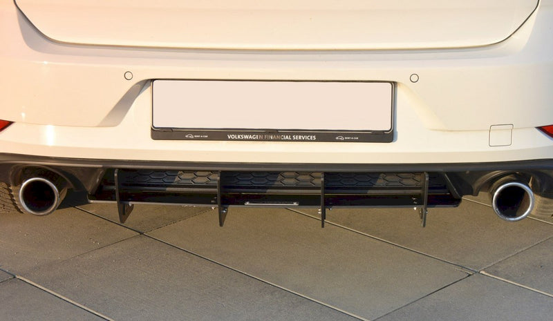 Maxton Design - Rear Diffuser VW GOLF GTI 7.5 (2017-19)