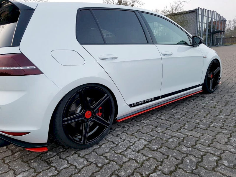 Maxton Design - Side Skirts Diffuser VW GOLF MK7 GTI Clubsport (2016-2017)