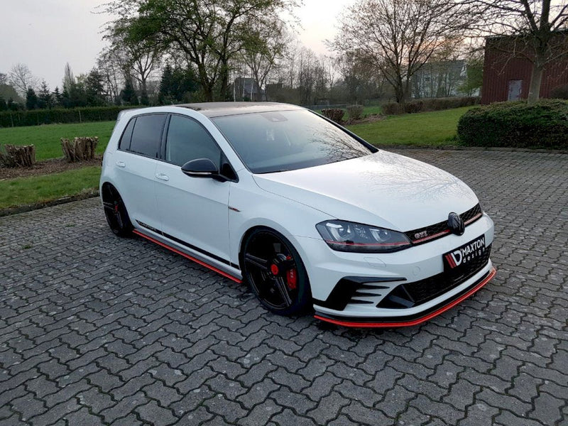 Maxton Design - Side Skirts Diffuser VW GOLF MK7 GTI Clubsport (2016-2017)