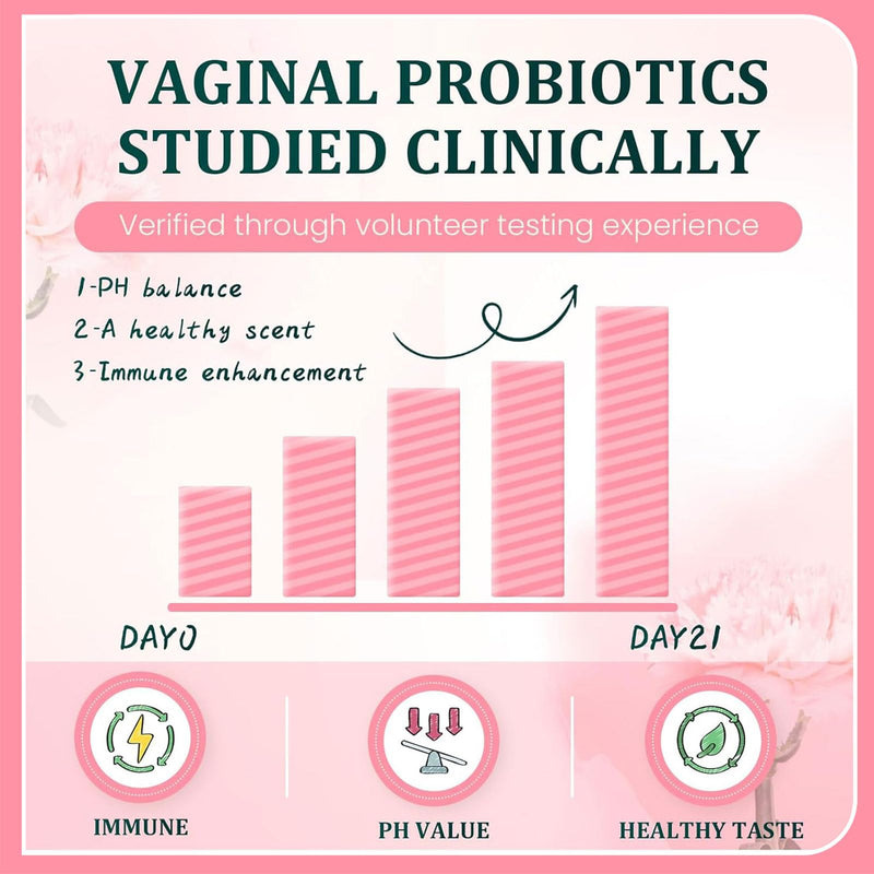 GUITI Premium Feminine Balance Gummies for Women – Pineapple Probiotic, Vegan & Gluten-Free, 60 Gummies