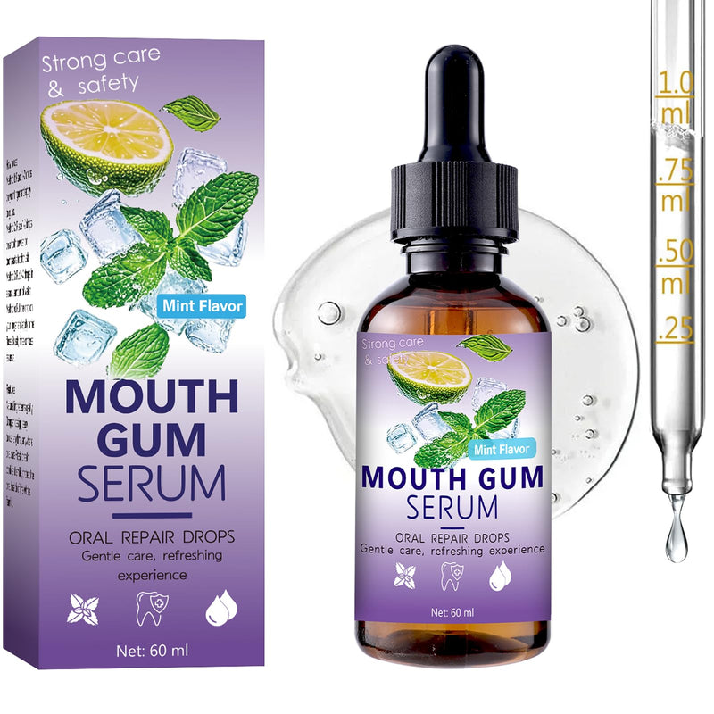 Gum Restore Drops - 60ml Gum Repair for Receding Gums & Fresh Breath