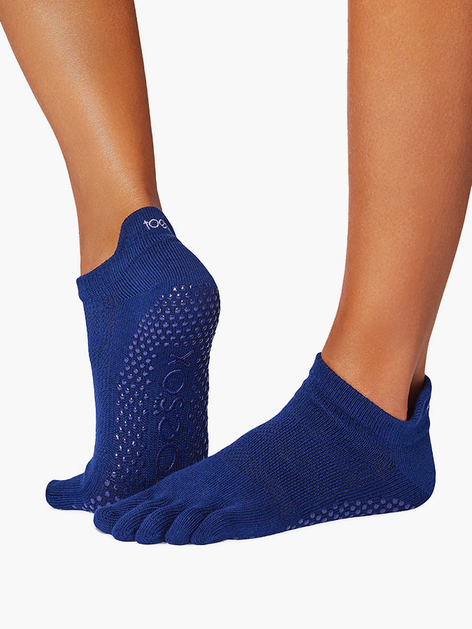 ToeSox Low Rise Full Toe Grip Socks