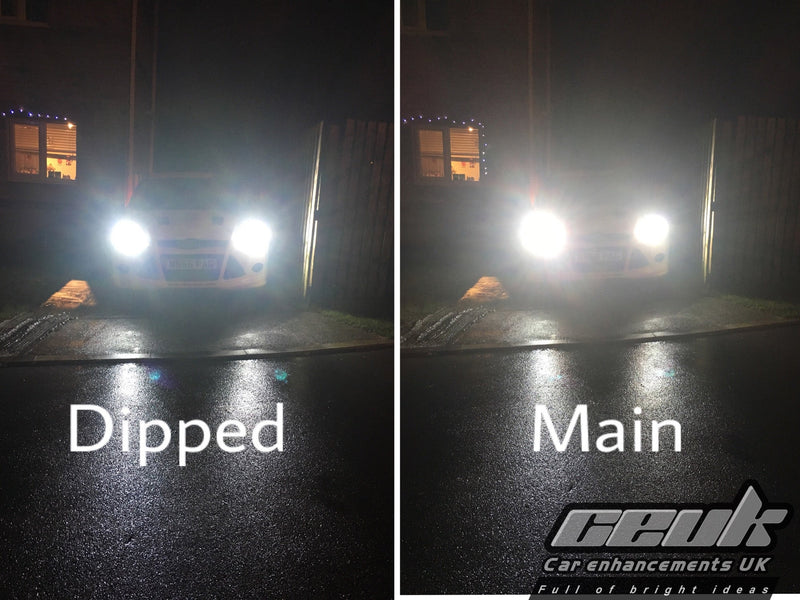 IllumiNite H1 Ice White Main Beam Bulb Upgrade – 6500K Bright White (448 | P14.5s)