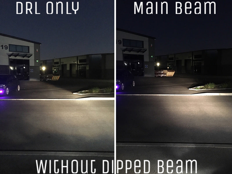 IllumiNite H15 Main Beam / DRL Ice White Halogen Bulb Upgrade – 6500K (715	| PGJ23t-1)