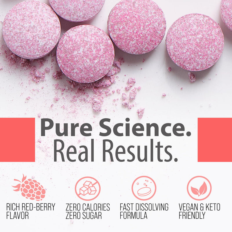H2UP Sugar-Free Molecular Hydrogen Tablets – 60 Count, 12 PPM Hydrogen