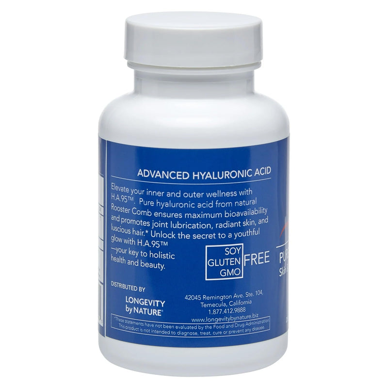 Longevity by Nature H.A.95 Hyaluronic Acid – Joint & Skin Hydration