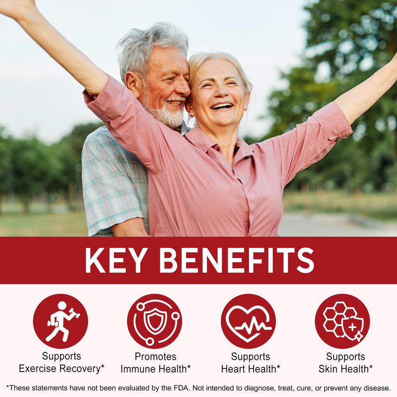 Astaxanthin Supplements 12mg - 120 Softgels (4 Month Supply) | Premium Antioxidant from Microalgae - Non-GMO & Gluten-Free
