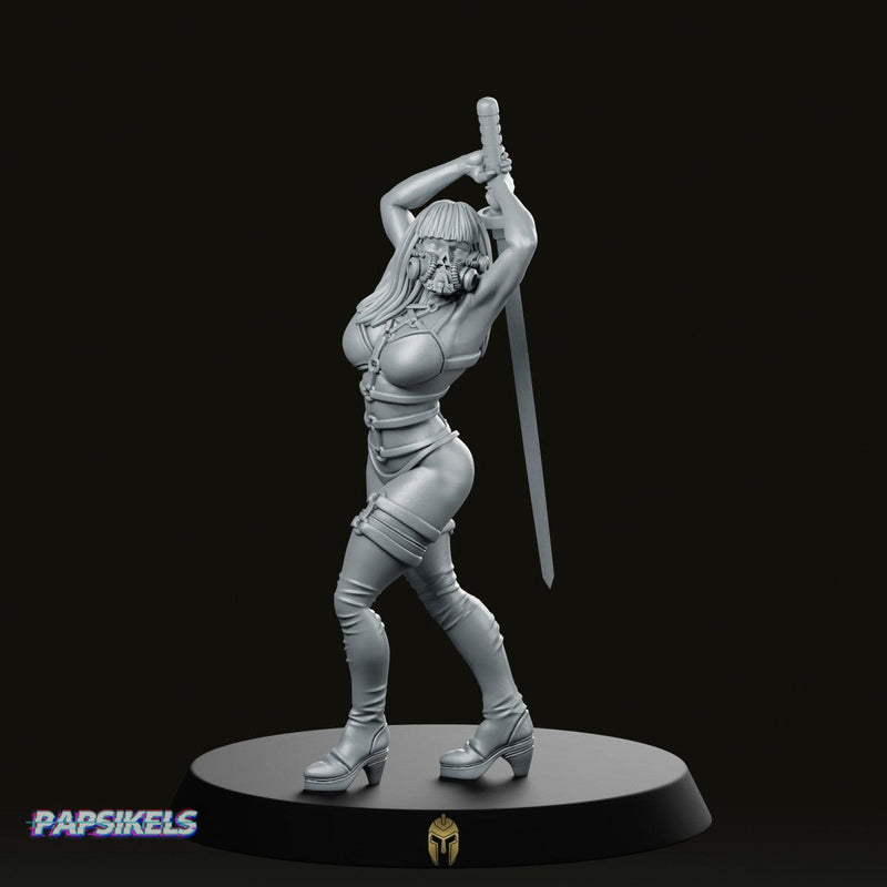 Haleena Perez Death Stripper Miniature Sci-Fi Assassin Cyberpunk