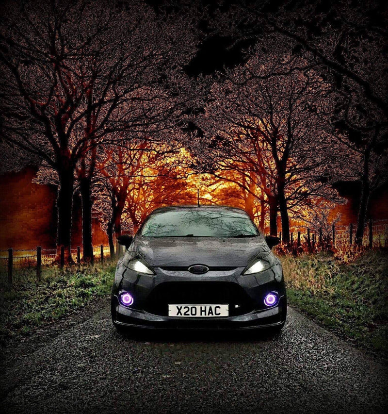 RGB Halo Fog Light Rings – 70mm/60mm App Controlled | CEUK