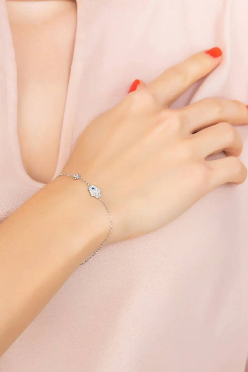 Hamsa Hand Bracelet