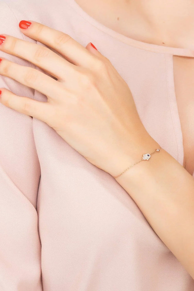 Hamsa Hand Bracelet