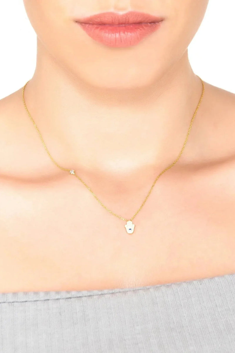 Hamsa Hand Necklace
