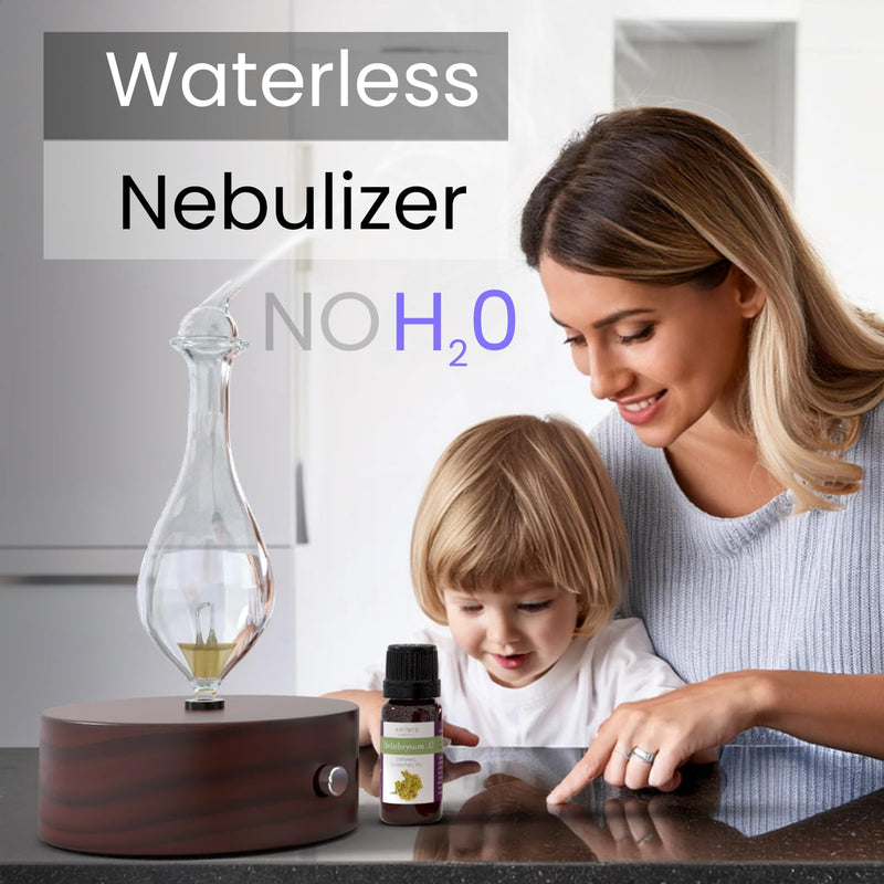 ArOmis Premium Glass Essential Oils Nebulizer — Waterless Diffuser for Aromatherapy | Solum Nox Merus