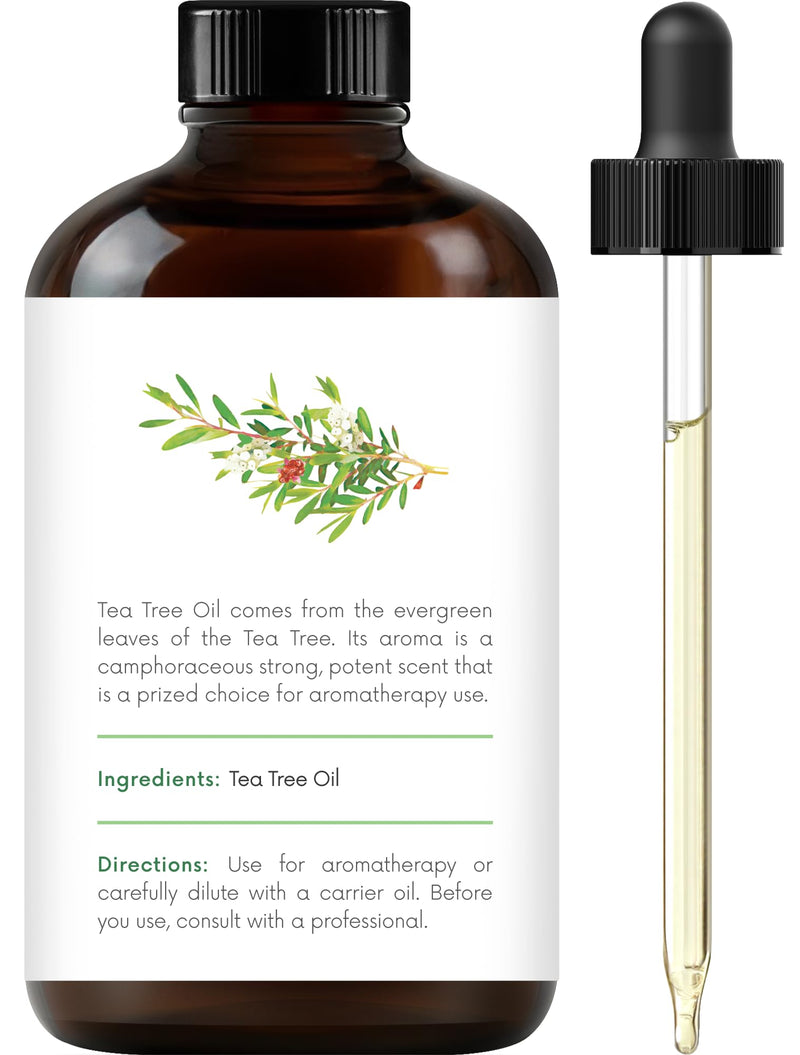 Tea Tree Essential Oil – Handcraft Blends – 4 Fl Oz – 100% Pure