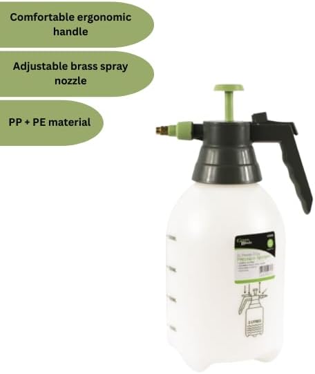 2L Pressure Sprayer with Adjustable Brass Nozzle