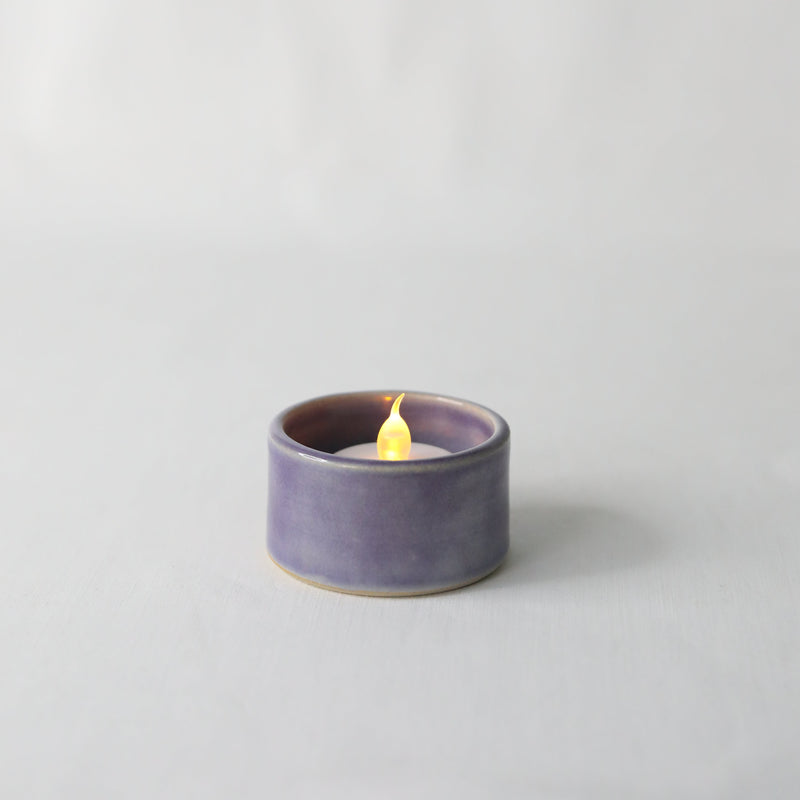 Amethyst Purple Classic Tea Light Holders
