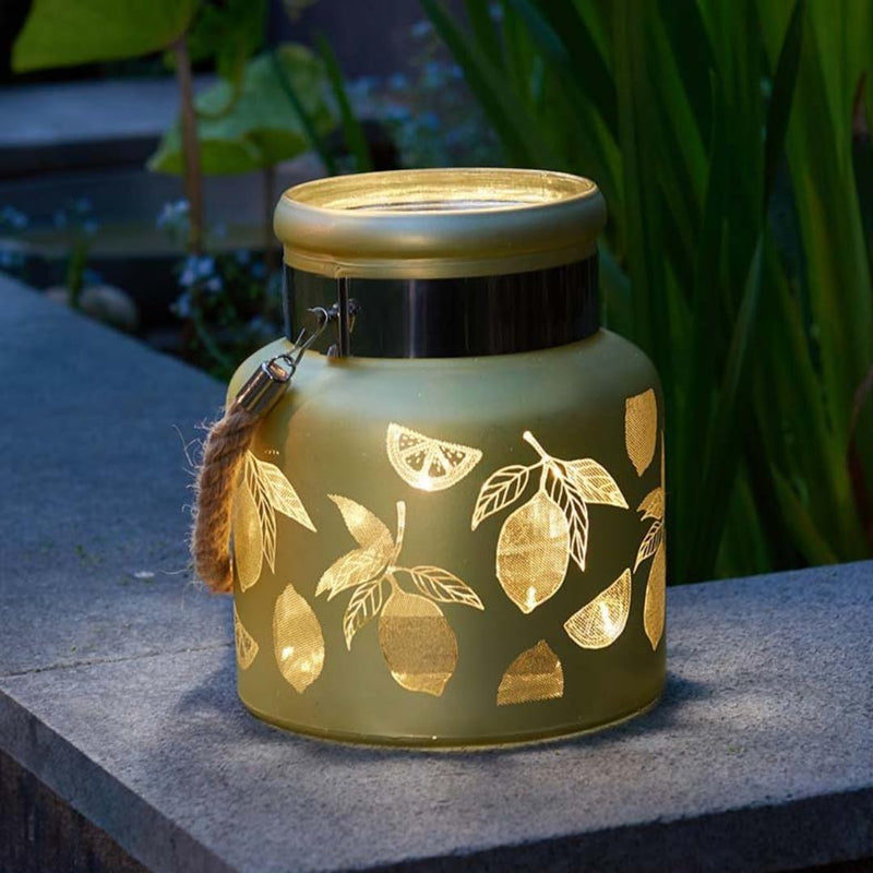 Hanging Glass Candle Holder