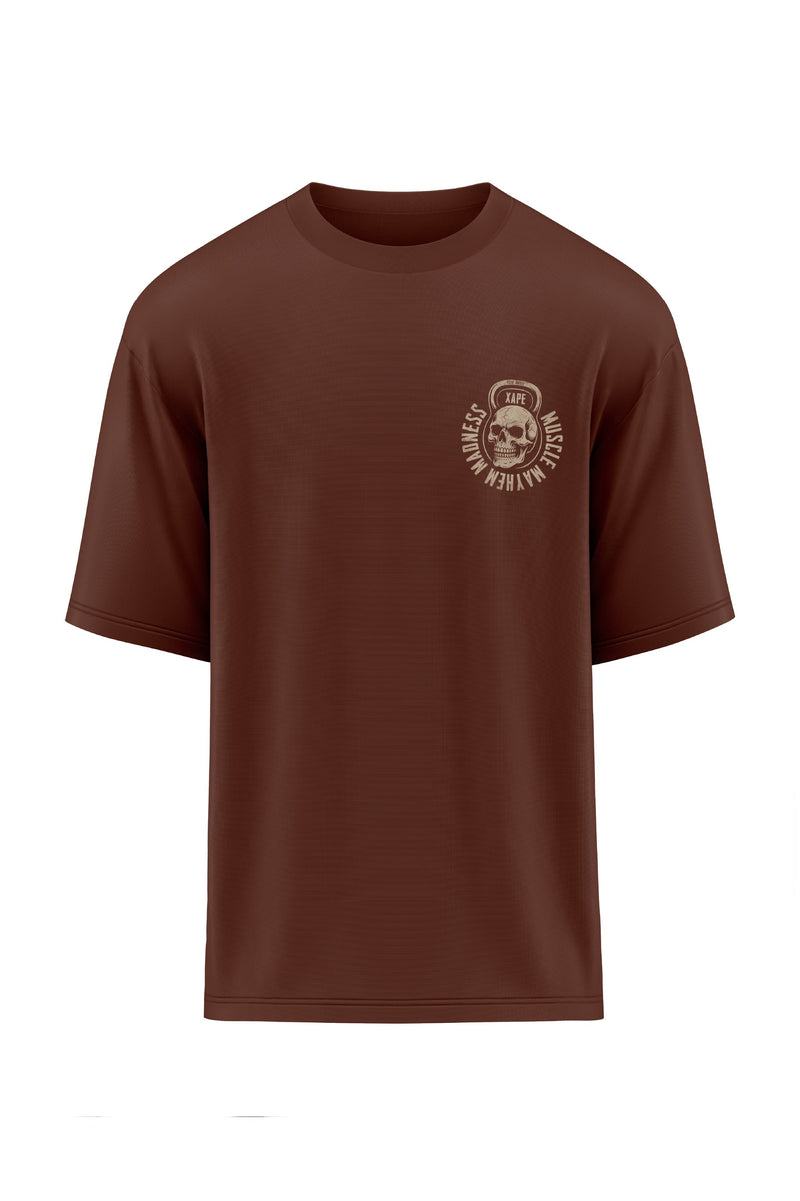 XAPE Hardwired Oversized Tee - Chocolate