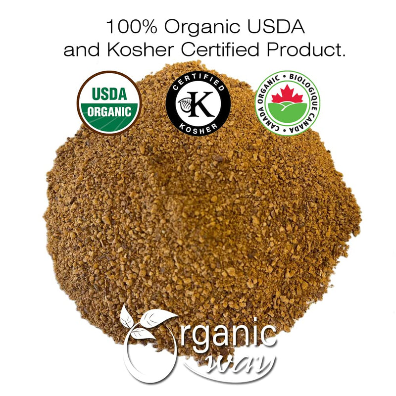 Organic Hawthorn Berry Powder (Crataegus monogyna) – European Wild-Harvest (Albania) – Kosher, Vegan, Non-GMO, Gluten Free – USDA Certified – 8 oz