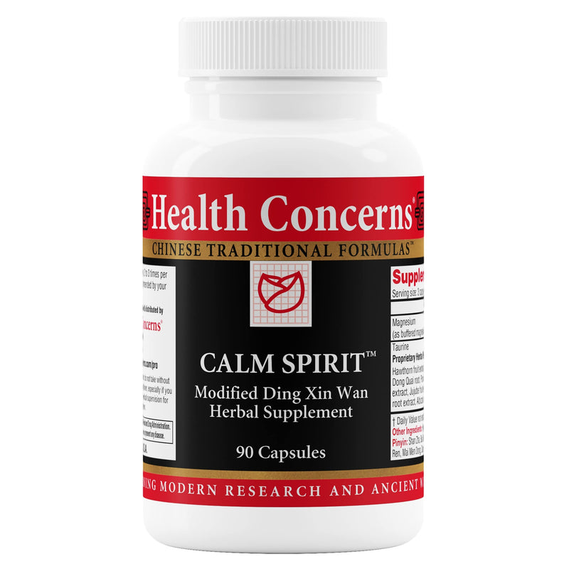 Health Concerns Calm Spirit – Stress Relief Supplement