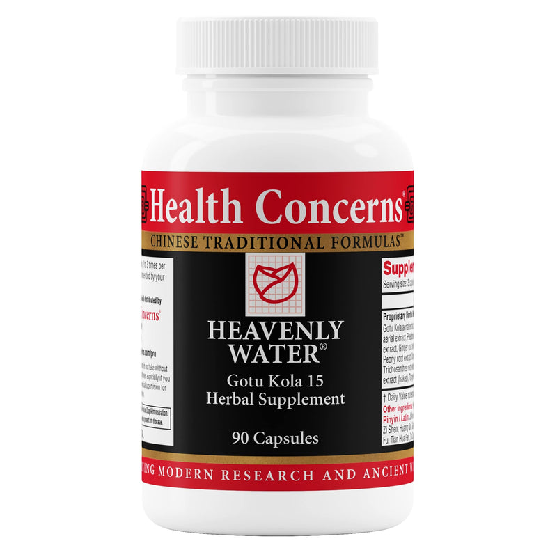 Health Concerns Heavenly Water: Menstrual Cycle & PMS Relief (90 Caps)