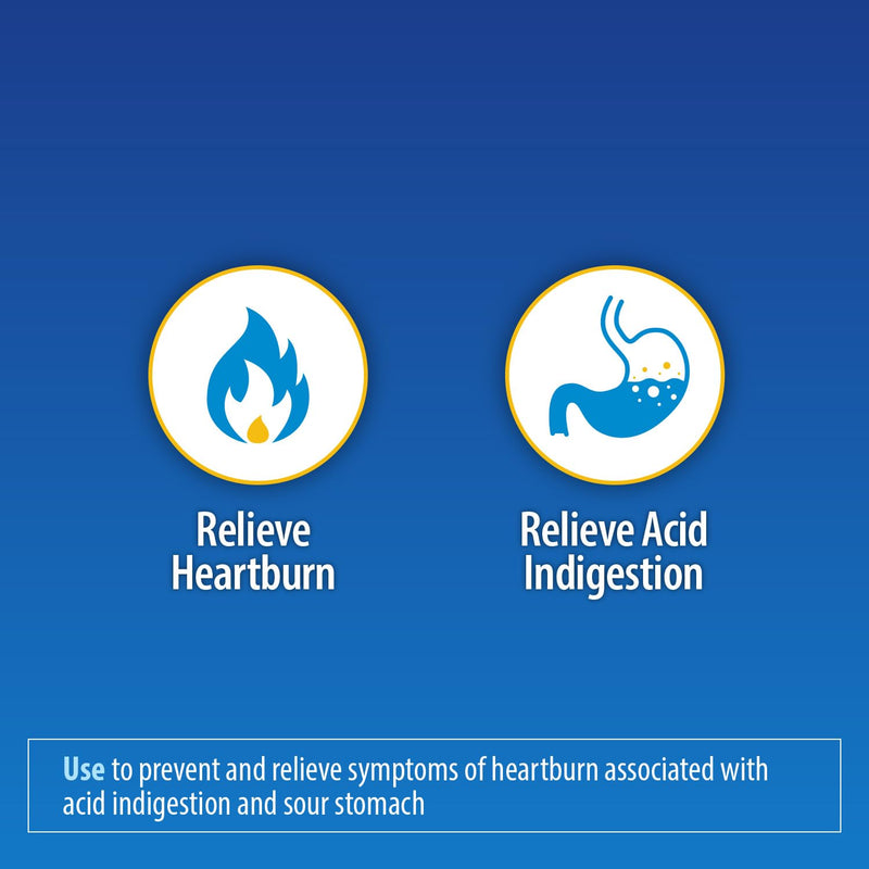 HealthA2Z Acid Reducer 20mg Famotidine – Maximum Strength Heartburn Relief (365 Tablets x 2)